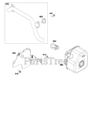 Briggs & Stratton 305446-0581-B5 - Briggs & Stratton Horizontal Engine