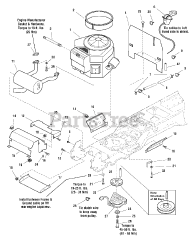 Simplicity 2690952 - Simplicity Conquest 52" Garden Tractor, 24hp