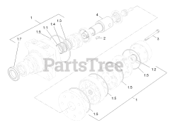 Exmark VTS651KA484 - Exmark 48" Vantage S-Series Stand-On Mower, Kawasaki FX651V (SN: 313000000 - 313999999) (2013) Wheel Motor Assembly No. 116-4851