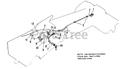 AGCO 508 (1600356) - AGCO Rear-Engine Riding Mower, 8hp