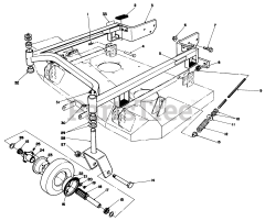Toro 30136 - Toro 36" Side-Discharge Mower Deck (SN: 010000001 - 019999999) (1991)