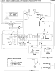 Ferris SRS Z1 (5901942) - Ferris SRS Z1 Series 48" Stand-On Mower, 23hp Briggs & Stratton Electrical Schematic - Ignition Grounding Circuit S/N: 2017954956 &amp; Above