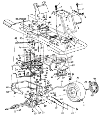 MTD 131-521-000 - MTD Lawn Tractor (1991) Parts04