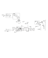 Briggs & Stratton 351447-1192-E1 - Briggs & Stratton Horizontal Engine Lubrication