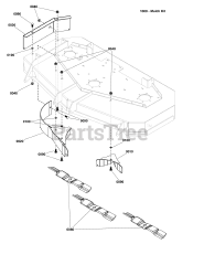 Ferris 5601096 - Ferris Mulch Kit for IS600Z ZTR with 48" Flat-Nosed Deck