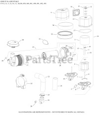 Kohler CV430-0002 - Kohler Command PRO Engine, Basic Version, 13hp, 9.7kW 10 Air Intake