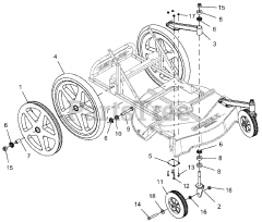 Gravely 911705 (PRO-26) - Gravely 26" Walk-Behind High-Wheel Mower, CARB (SN: 000101 - 004199)