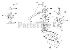 Exmark LZ22KC523 - Exmark 52" Lazer Z Zero-Turn Mower, 22hp Kohler (SN: 190000 - 219999) (1999) Fuel System - Pg. 44
