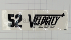 Scag 483200 Velocity Plus Decal, 52" - image 1