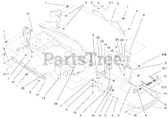 Toro 73545 (520 Lxi) - Toro Garden Tractor (SN: 089000001 - 089999999) (1998)