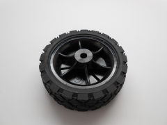 RedMax 530095125 Wheel, 4" Front Rubber - image 2