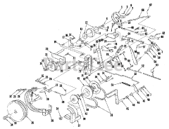 Homelite T-10 (1600110) - Homelite Garden Tractor, 10hp