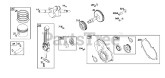 Briggs & Stratton 326431-3637-08 - Briggs & Stratton Horizontal Engine