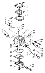 Echo GT-200 CE - Echo String Trimmer (CE Version) Carburetor