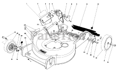 Toro 20742 - Toro Walk-Behind Mower (SN: 004000001 - 004999999) (1984)