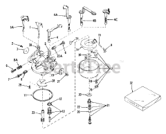 Tecumseh CA-631093 - Tecumseh Carburetor