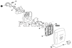 Echo CS-355 T - Echo Chainsaw (SN: C85015001001 - C85015999999)