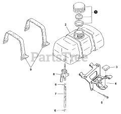 Shindaiwa GP 450 - Shindaiwa Water Pump Fuel Tank