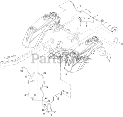 Exmark STS651GKA48400 - Exmark 48" Staris S-Series Stand-On Mower, Kaw (SN: 408644346 - 411294211) (Rev A) (2021)