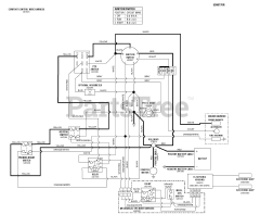 Ferris Comfort Control DD (5900689) - Ferris Comfort Control DD 52" Walk-Behind Mower, 25hp Kawasaki Electrical Schematic - Cranking Circuit - FH Engines - S/N: 2013964104 &amp; Below