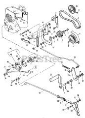 Simplicity 3410 H (990757) - Simplicity Landlord Garden Tractor, 10hp