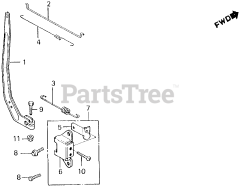 Honda EM2200 A (GE200) - Honda Generator, Made in Japan (SN: GE200-1000001 - GE200-9999999) GOVERNOR ARM + CONTROL