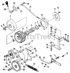 Simplicity 3414 H (990980) - Simplicity Baron Lawn Tractor, 14hp