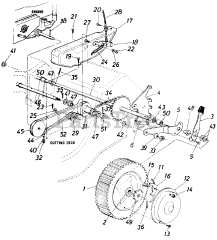 MTD 12357S - MTD Walk-Behind Mower (1985) Rotary (Part 2)