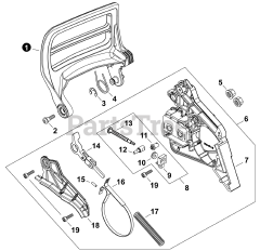 Echo CS-3410 - Echo Chainsaw (SN: F06615001001 - F06615999999)