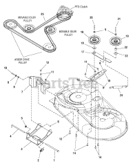 Craftsman 107.277680 (2690514) - Craftsman ZTS7500 Series 42" Zero-Turn Mower, 19hp Briggs & Stratton (2005)