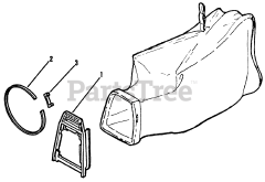 Toro 684190 - Toro Rear Grass Catcher Assembly