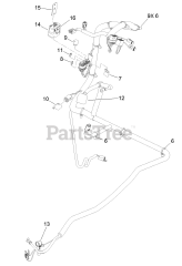 Exmark ARX440GKC24000 - Exmark 24" Stand-On Aerator, Kohler CH440 (SN: 402082300 - 404314158) (2018) Wire Harness Assembly No. 126-9535