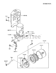 Kawasaki FZ400D-AS03 - Kawasaki Engine