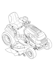 MTD 14AA945K004 - MTD Gold Garden Tractor (2010)