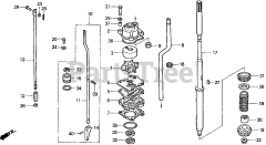 Honda BF30 AY LRSA (BAWS) - Honda Marine Engine, Made in Japan (SN: BAWS-3200001 - BAWS-9999999) WATER PUMP