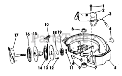 Lawn-Boy 5501 - Lawn-Boy Walk-Behind Mower (SN: 300000001 - 399999999) (1973) Magneto And Starter