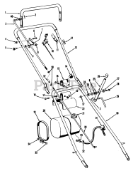 Toro 23300 - Toro Walk-Behind Mower (SN: 006000001 - 006999999) (1966)