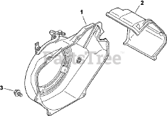 Kohler CS6-971509 - Kohler Command PRO Engine, Basic Version, 6hp, 4.47kW Blower Housing &amp; Baffles 6-7-20