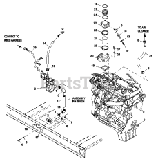 Generac QT04524KNSX - Generac 45kW Home Standby Generator (SN: 7060619 - 7060619) (2012) Fuel System 2.4L 45KW (0H7580)