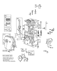 Toro 38150 (826) - Toro Snow Thrower (SN: 007000001 - 007999999) (1987) Engine Briggs  Stratton Model No. 190406-3054-01