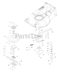 Exmark ECX180CKA210BC - Exmark 21" X-Series Walk-Behind Mower, Kawasaki FJ180V, BBC (SN: 404314159 - 406294344) (2019)