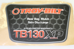 MTD 777D22375 Label-Mower Engine