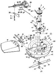 MTD 130-511B - MTD Lawn Tractor (1990)