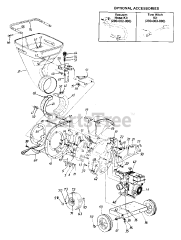 MTD 244-648D401 - MTD Chipper Shredder (1994) (Yard-Man)