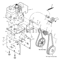 Murray 629108x61D - Murray 29" Snow Thrower (2003)
