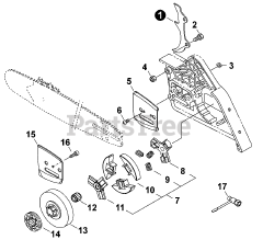 Echo CS-800 P - Echo Chainsaw (SN: C30913001001 - C30913999999)
