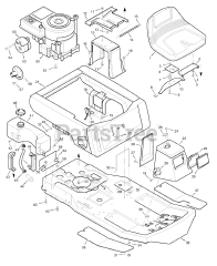 Murray 30560x50C - Murray 30" Rear-Engine Riding Mower (1999)