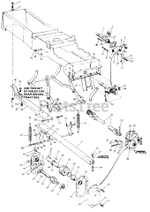 MTD 195-955-000 - MTD Snow Thrower Attachment (1985)