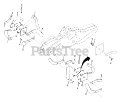Husqvarna CRT 52 (954140020-A) - Husqvarna Rear-Tine Tiller (1997-01) Tine Assembly