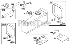 Briggs & Stratton 28A707-0101-01 - Briggs & Stratton Vertical Engine